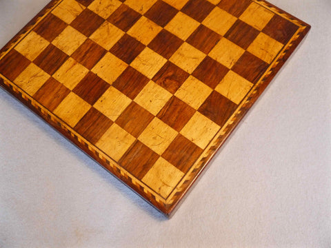 Rosewood Chess Board, Early 19th century