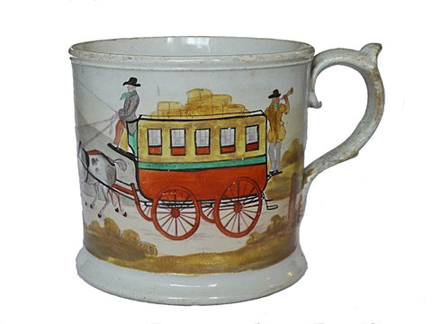 Regency Ironstone Mug Tankard Ceramic Antique