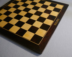 Antique Rosewood Chess Board, 19th century