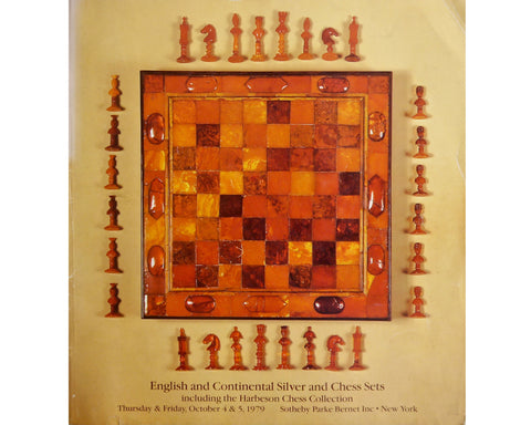 Harbeson Chess Collection Auction Catalogue
