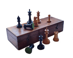 Jaques Staunton Chess Set, circa 1855-70