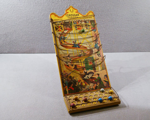 Rare “Toboggan Parisien” Lotto Game, 1903/4