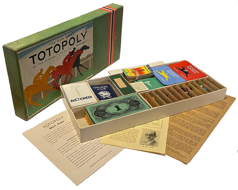 Totopoly, Racing Game, Early Edition (1939)