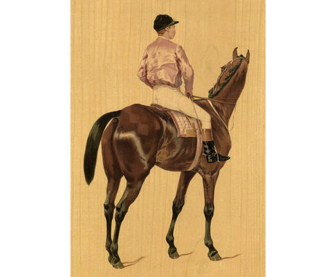 horse racing equestrian antiques prints 