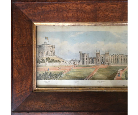 Windsor Castle Antique Print